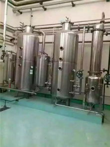 二手三效蒸发器 喷雾干燥机 板框压滤机价格